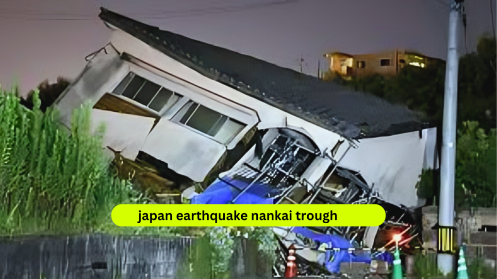 japan earthquake nankai trough