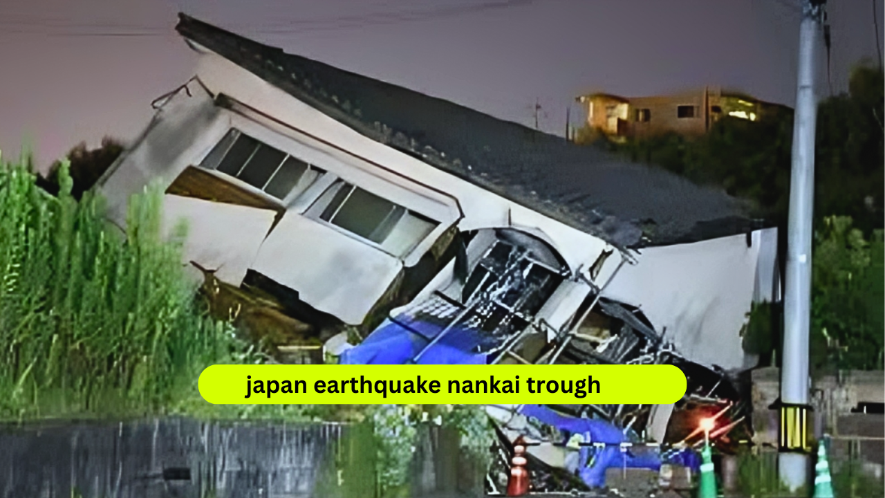 japan earthquake nankai trough